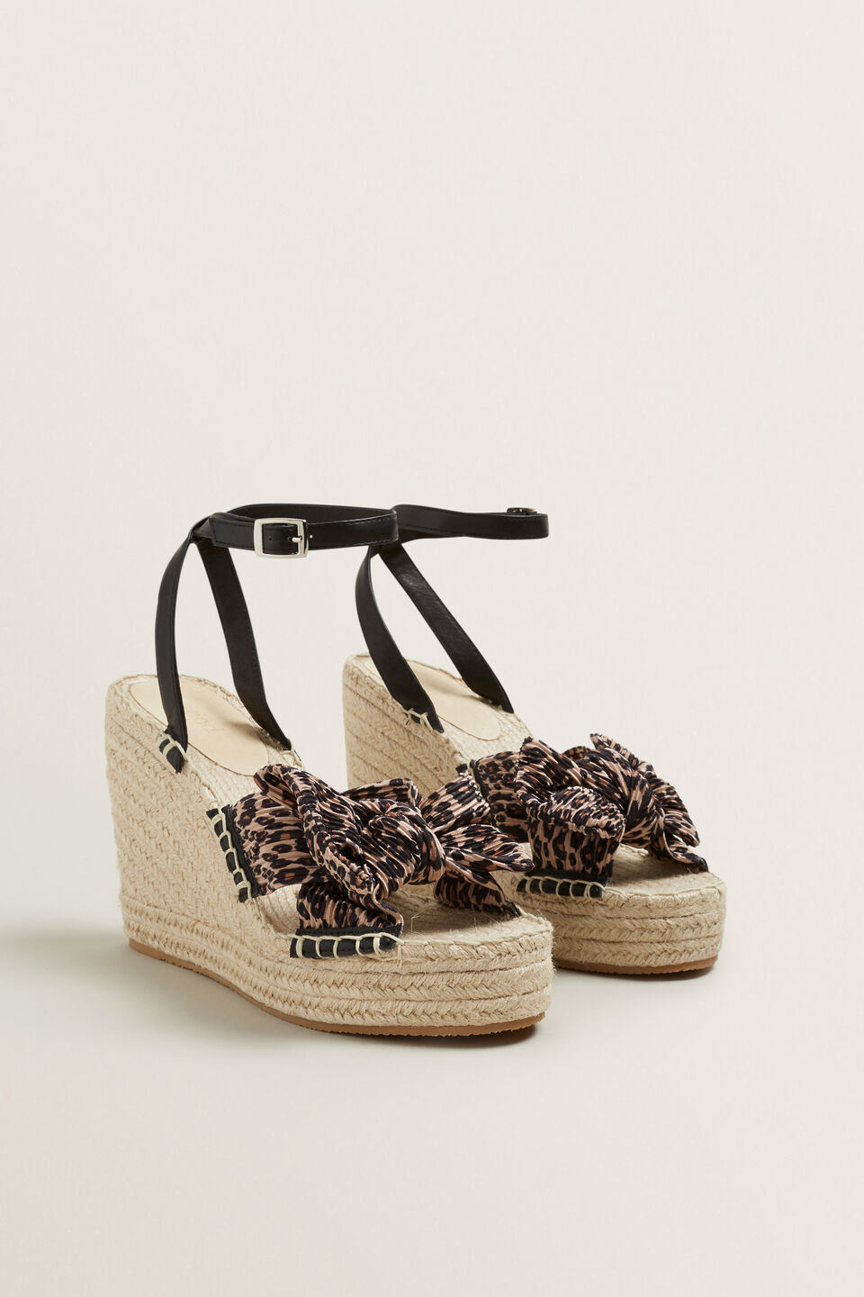 Bow Wedge Espadrille  