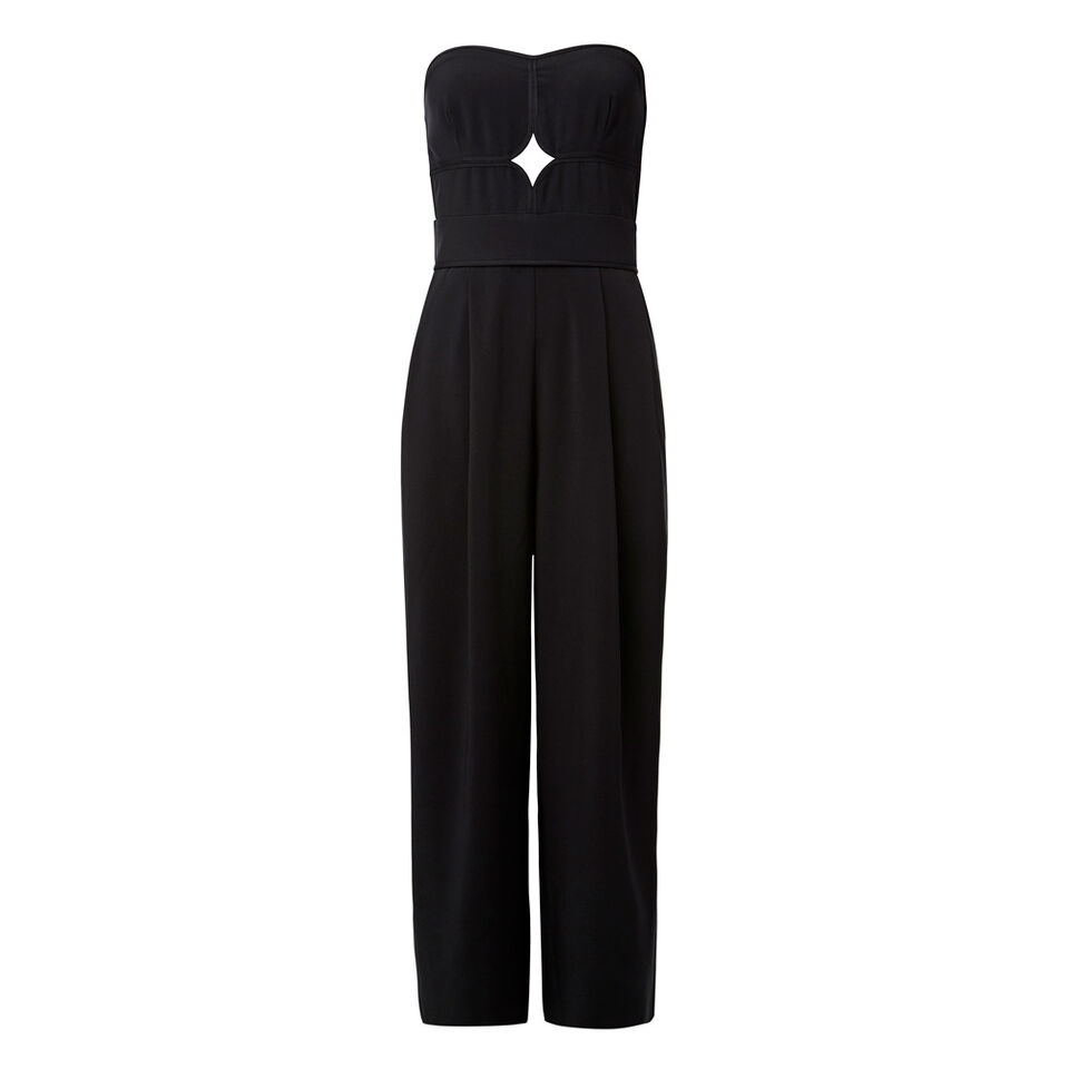 Strapless Flare Jumpsuit  