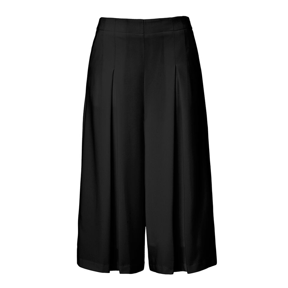 Collection Pleat Cropped Culotte  