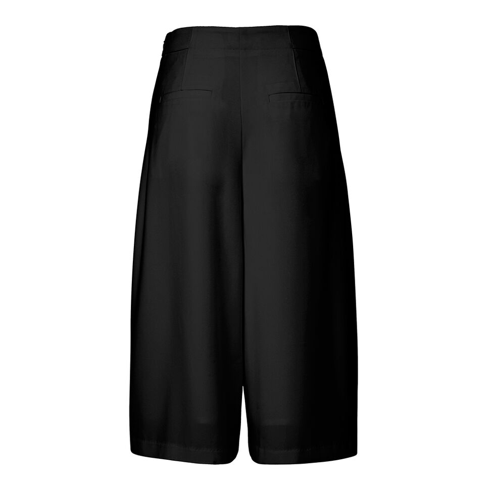 Collection Pleat Cropped Culotte  