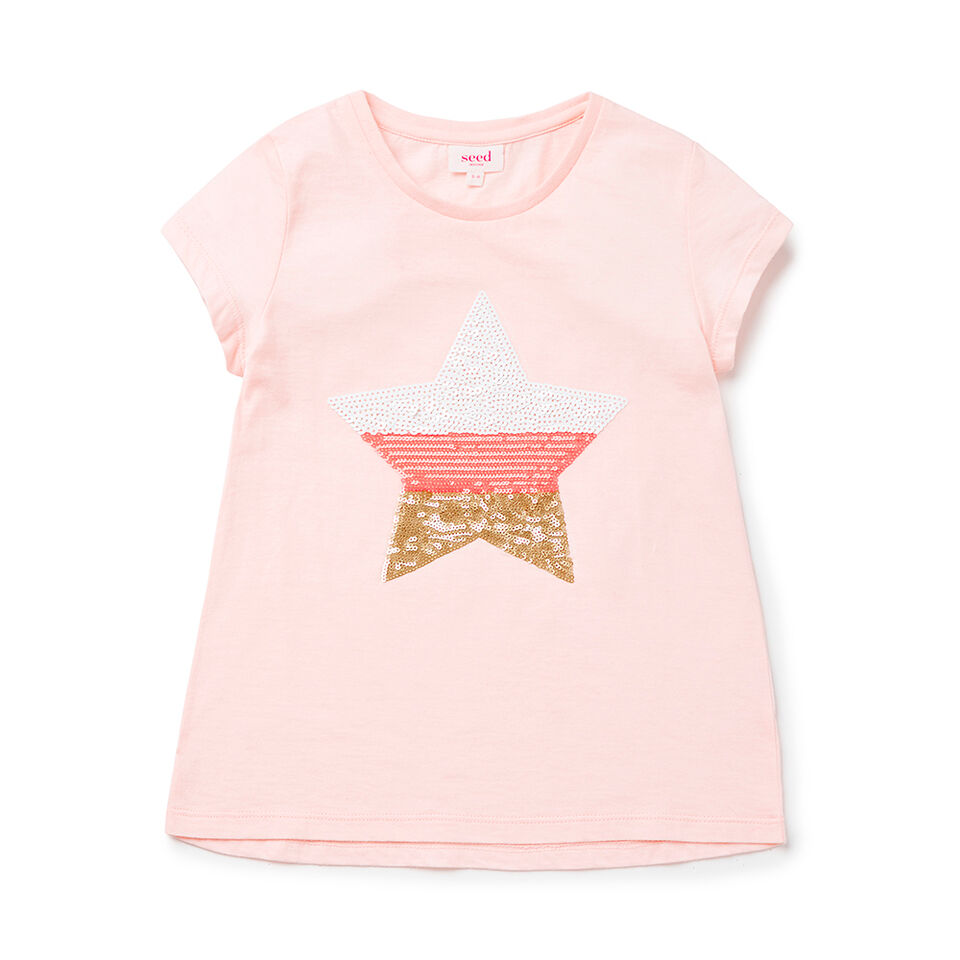 Sequin Star Tee  