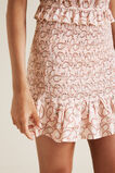 Paisley Smocked Skirt  Grapefruit  hi-res