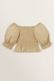 Puff Sleeve Top  Fawn  hi-res