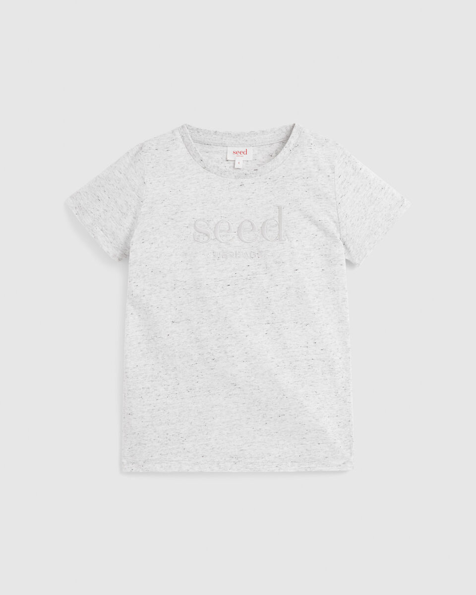 Core Logo Tee  Cloudy Marle