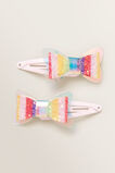 Mini Bow Snap Pair    hi-res