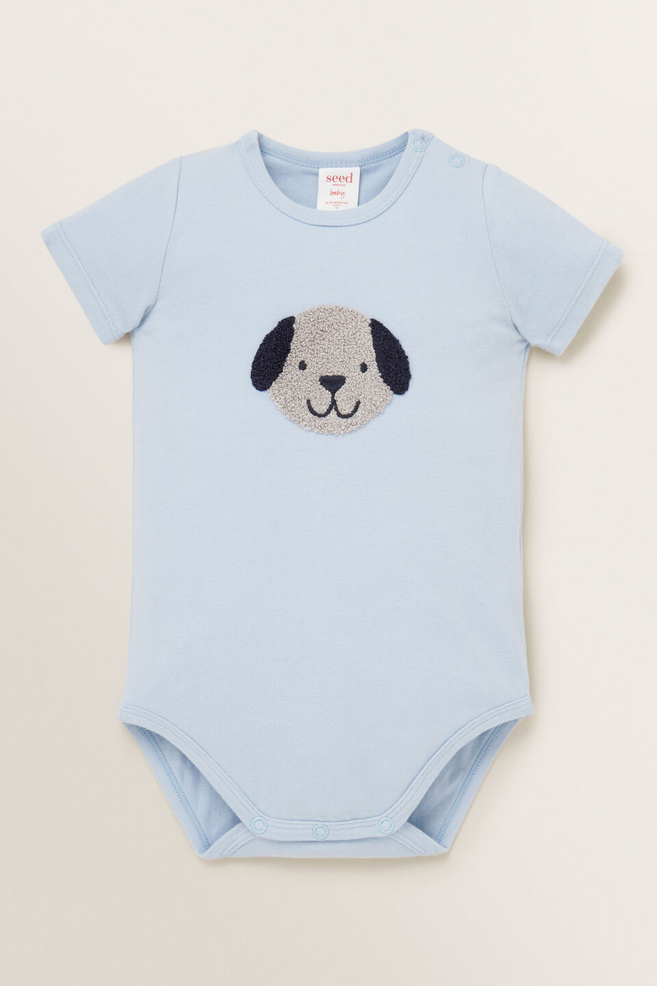 Chenille Puppy Bodysuit  