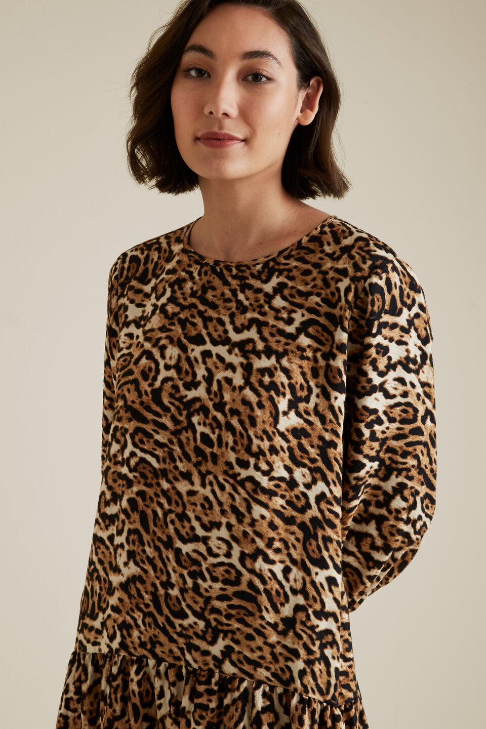 Leopard Swing Dress  Leopard