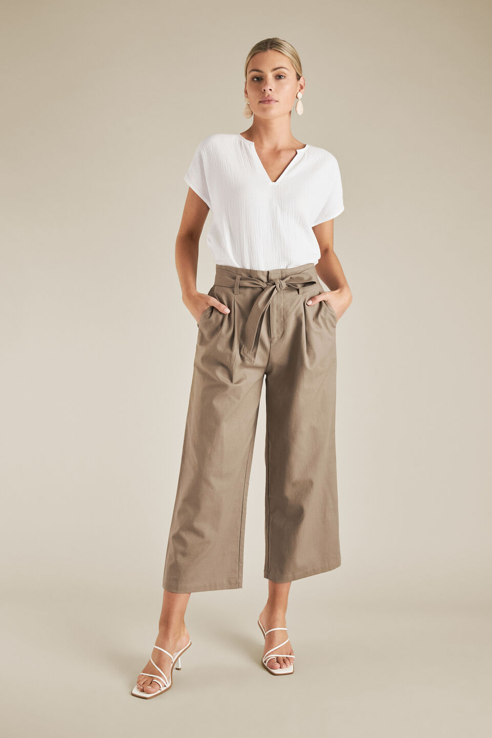 Pleat Front Pant  