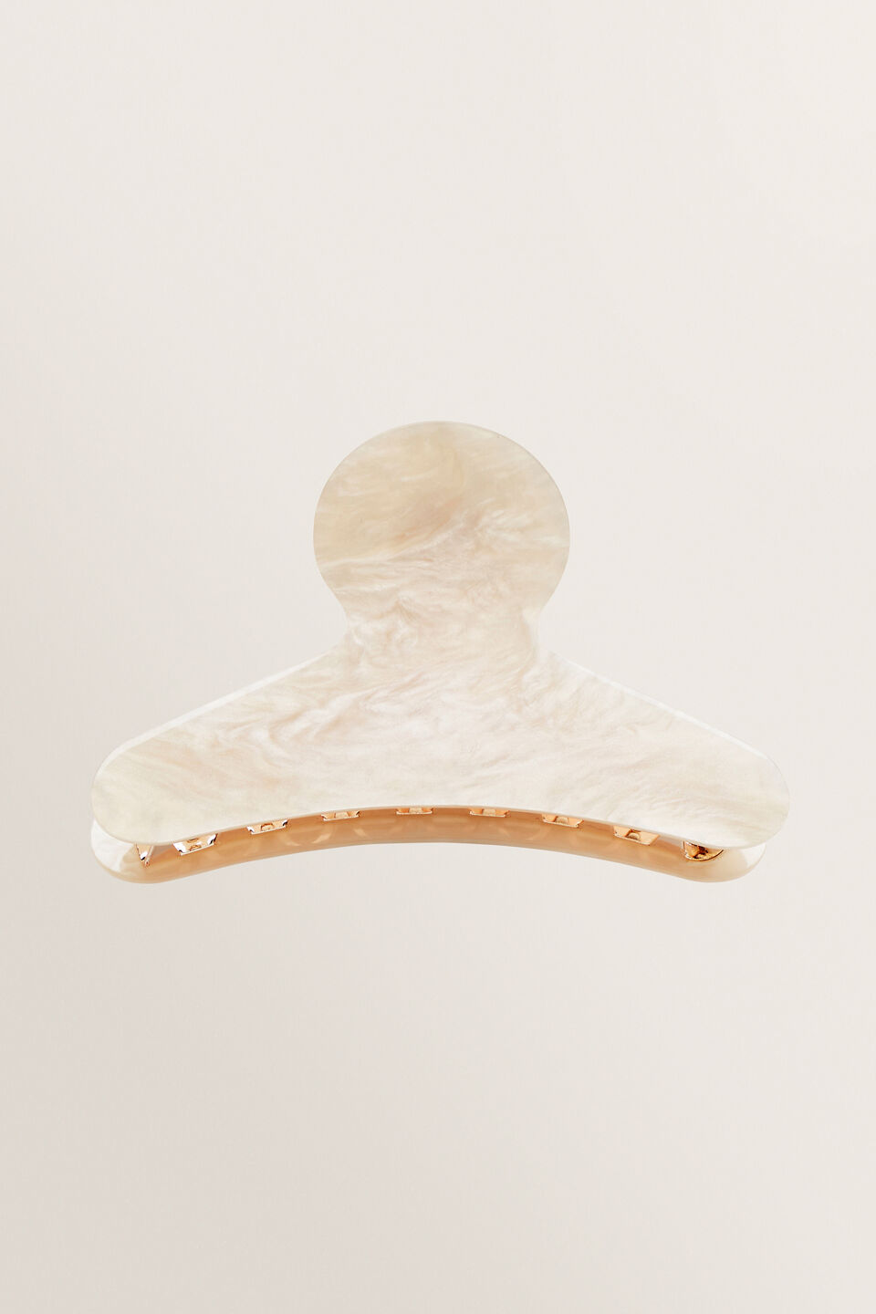 Tort Hair Clip  Pearl