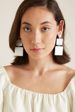 Double Square Drop Earrings  1  hi-res