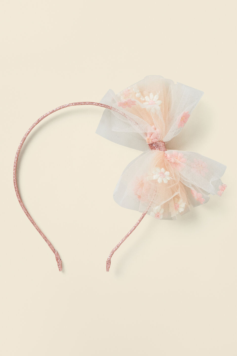 Party Tulle Daisy Headband  Multi