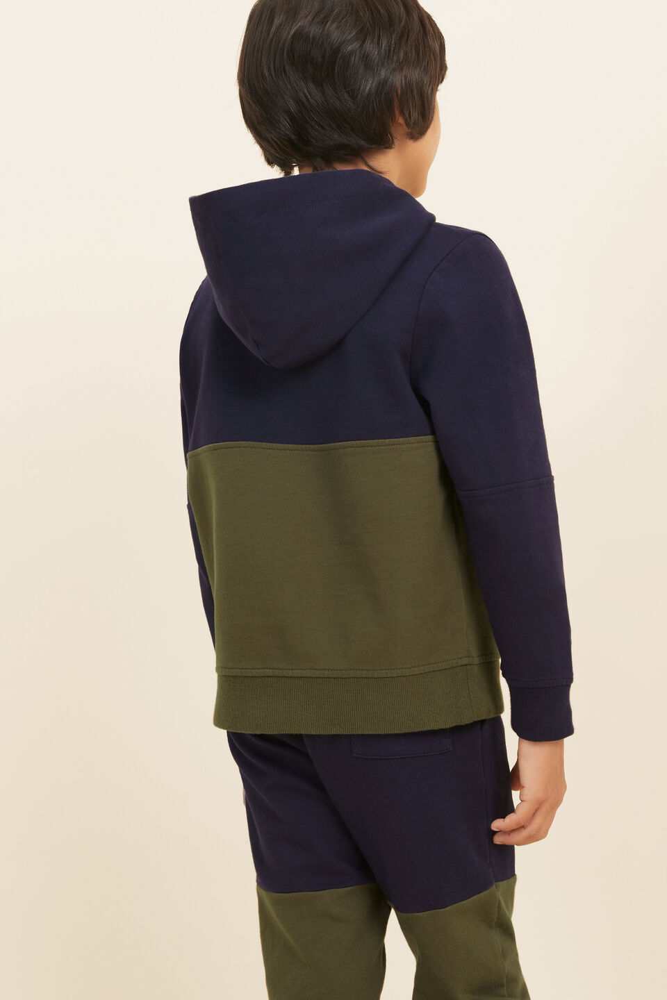 Colourblock Hoodie  Multi