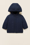Quilted Logo Jacket  Midnight Blue  hi-res
