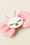 Bunny On Grosgrain Bow Duck Clip  Multi  hi-res