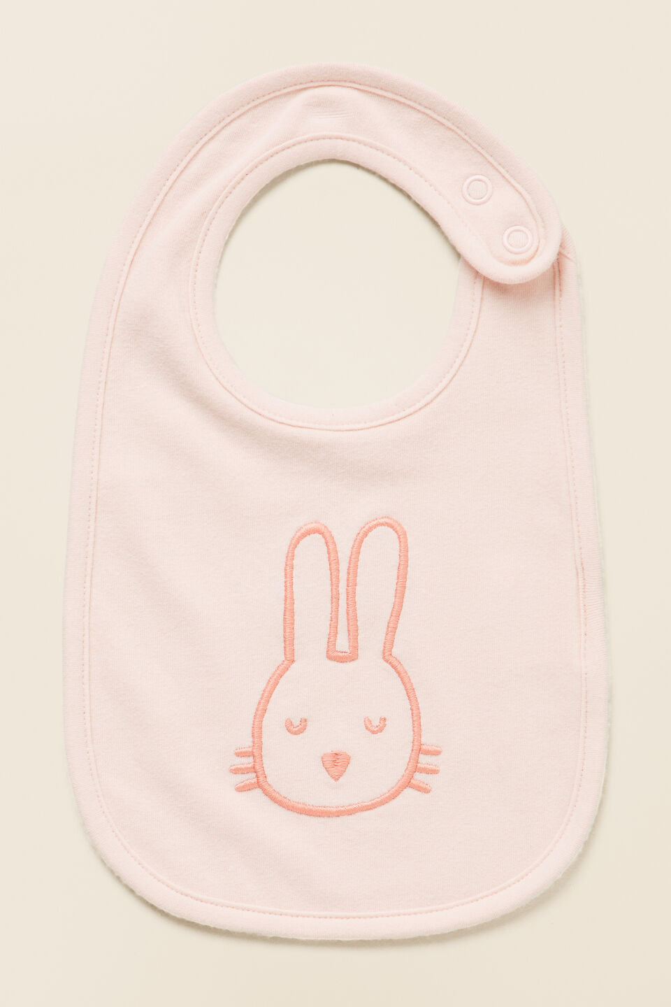 Bunny Bib  Pretty Pink