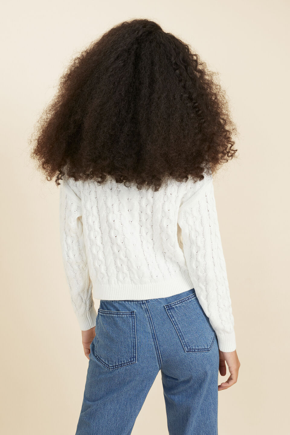 Cable Knit  Cream