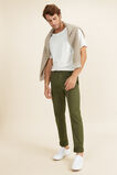 Mens Slim Chino  Army Green  hi-res