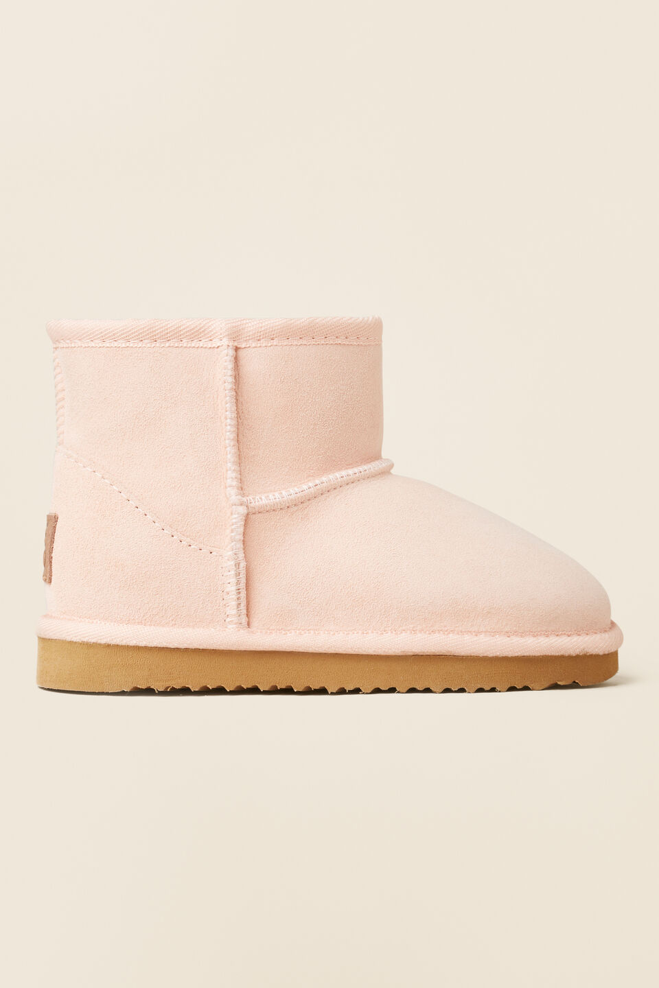 Suede House Boot  Pink