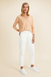 Supersoft V Neck Top  Light Ginger  hi-res