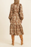 Paisley Midi Dress  Burnt Caramel Paisley  hi-res