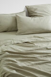 Alba Super King Fitted Sheet  Olive  hi-res