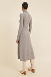 Babywool Roll Neck Midi Dress  Pewter Marle  hi-res