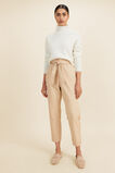 Paperbag Tie Pant  Champagne Beige  hi-res