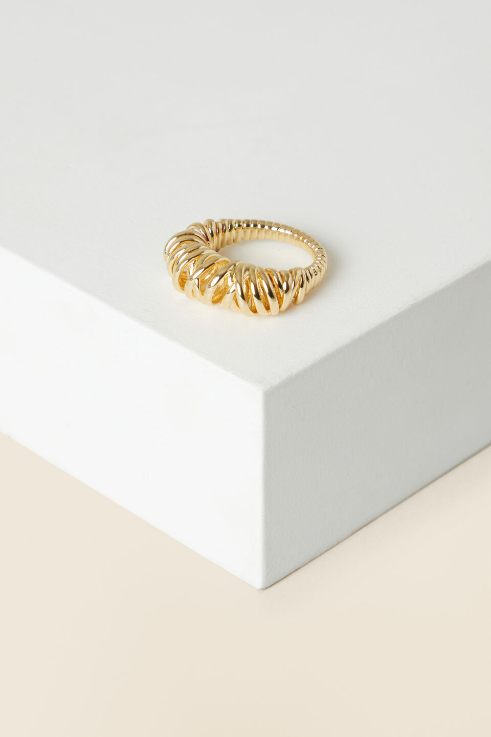 Coil Ring  Gold