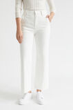 Wide Leg Denim Pant  Cloud Cream  hi-res