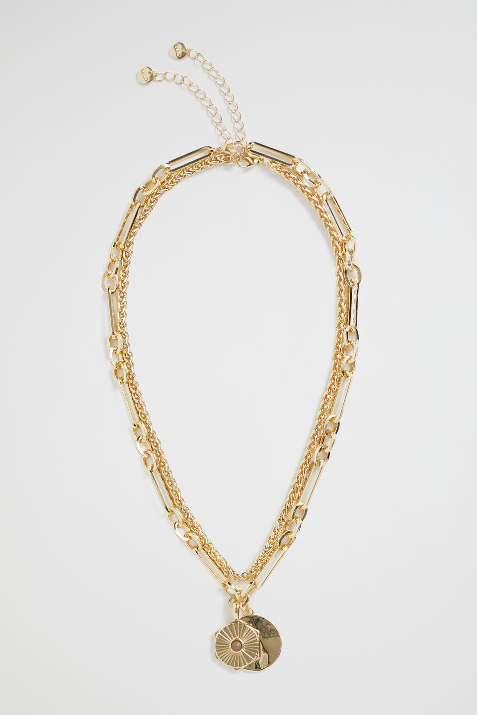 Chain Necklace Set  Gold