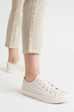 Belle Canvas Flatform Sneaker  Natural  hi-res