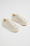 Belle Canvas Flatform Sneaker  Natural  hi-res