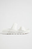 Moulded Tab Footbed Sandal  White  hi-res