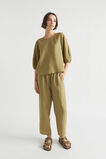 Core Linen Paperbag Pant  Deep Bronze  hi-res