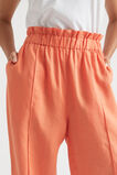 Core Linen Paperbag Pant  Orange Spritz  hi-res