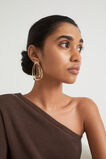 Organic Stud Earrings  Gold  hi-res