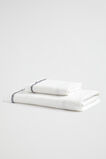 Thea Waffle Bath Towel  Antique White  hi-res