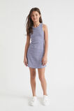 Rib Tank Dress  Sky Blue  hi-res