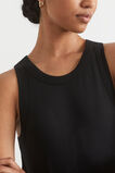 Core Fitted Tank Dress  Black  hi-res