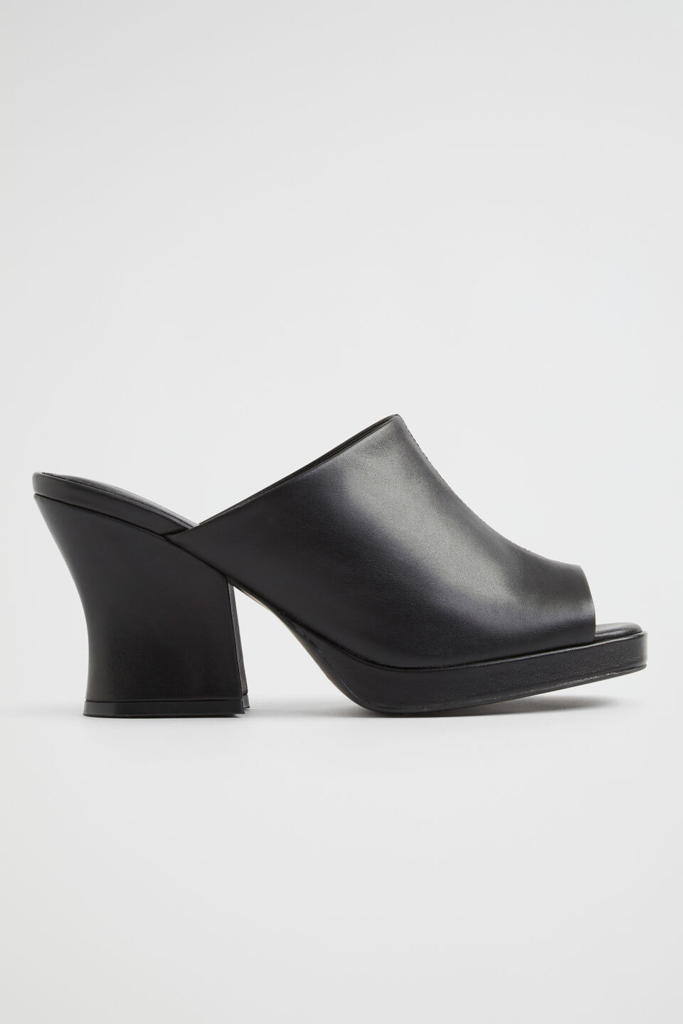 Sarra Platform Mule  Black