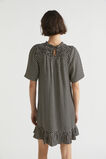 Geo Twill Shirred Mini Dress  Mini Geo  hi-res