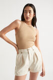 Button Pleat Front Short  Magnolia  hi-res