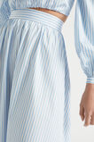 Poplin Stripe Maxi Skirt  Bluebell Stripe  hi-res