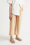 Cotton Pleat Front Pant  Light Chestnut  hi-res