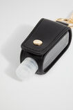 Sanitiser Keyring  Black  hi-res