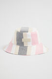 Stripe Bucket Hat  Soft Orchid Multi  hi-res