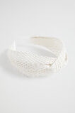 Cross Over Headband  White  hi-res