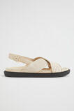 Tara Footbed Sandal  Stone  hi-res