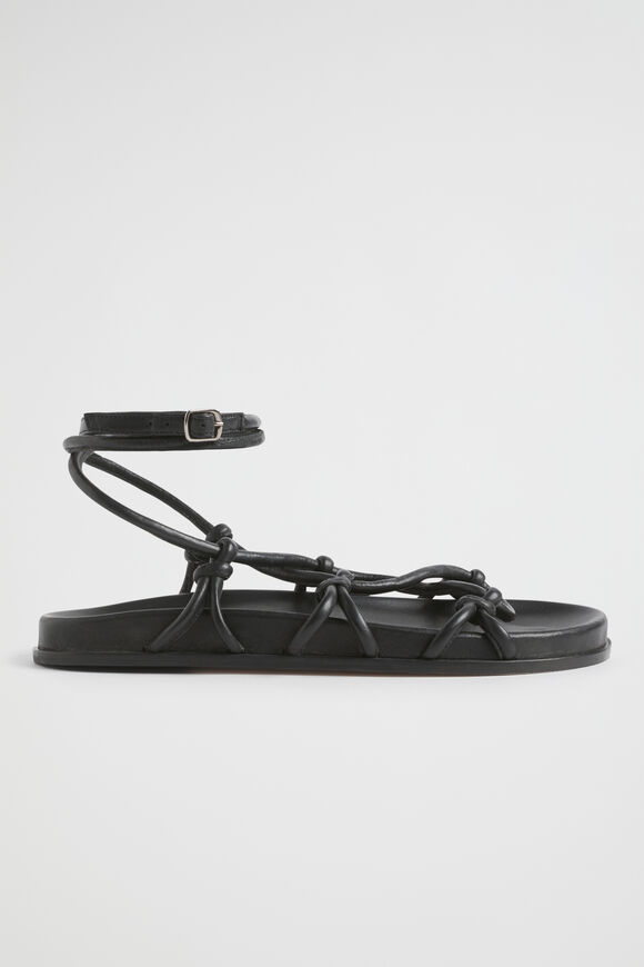 Mya Knot Sandal  Black  hi-res