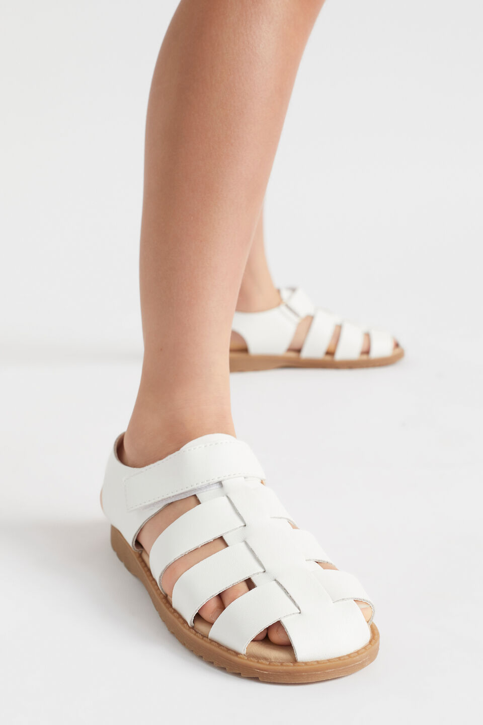 Fisherman Sandal  White